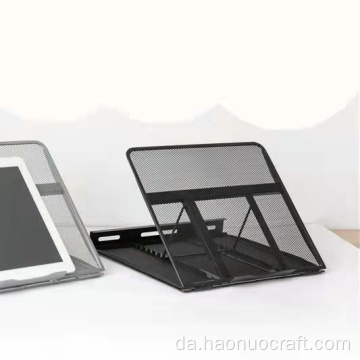 notebook stativ desktop ramme metal mesh skærm